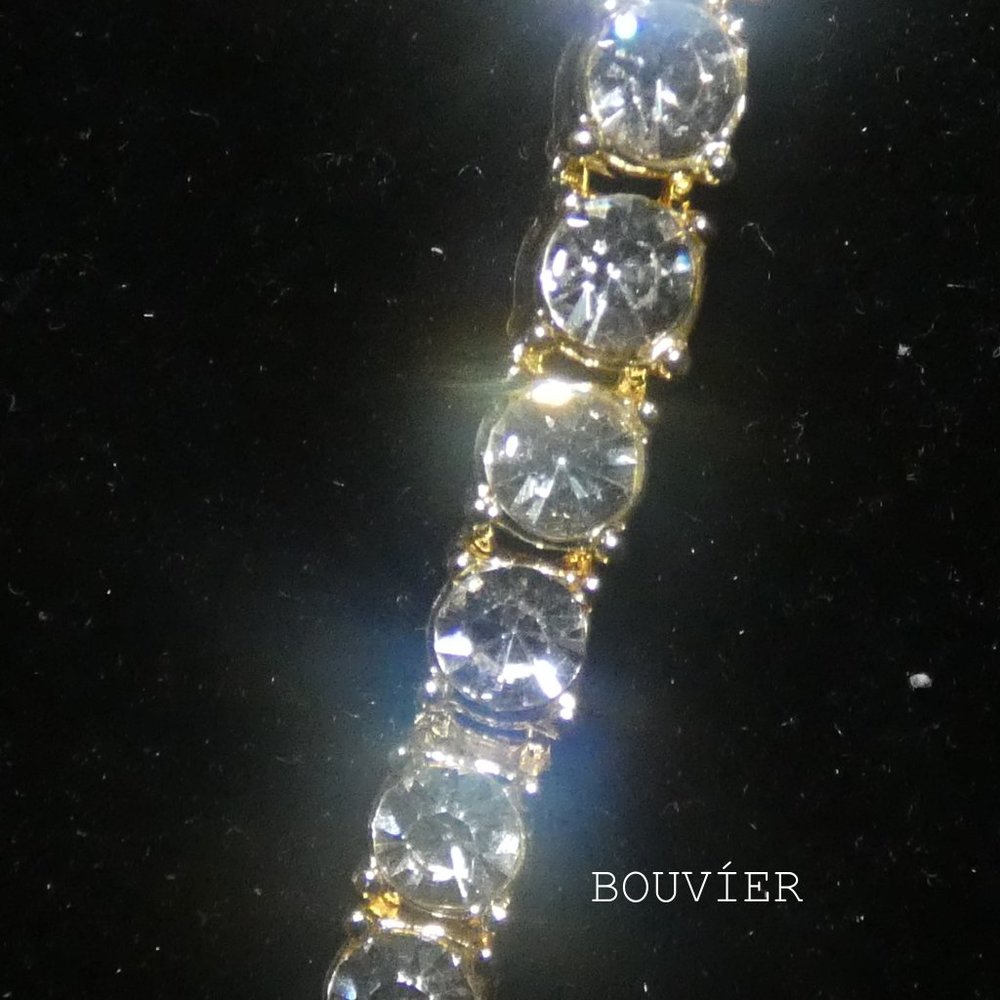 Iced Out Gold Diamond Heartbreak Pendant Chain - Picture 3 of 4